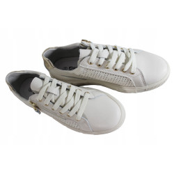 Półbuty Sneakersy Damskie Artiker 54C1228  Skóra Beż Lico