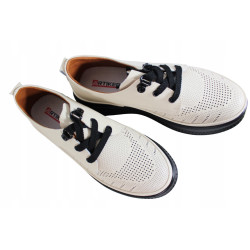 Półbuty Sneakersy Damskie Artiker 54C1578  Skóra Beż Lico