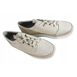 Sneakersy Półbuty Damskie Artiker 52C1384 Skóra Beż Lico