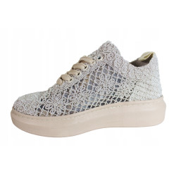 Sneakersy Półbuty Damskie Artiker 50C1117  Beż
