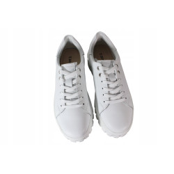 Półbuty Sneakersy T.SOKOLSKI W24-284 Skóra Białe Lico