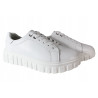 Półbuty Sneakersy T.SOKOLSKI W24-284 Skóra Białe Lico