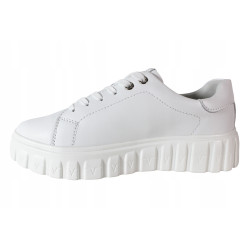Półbuty Sneakersy T.SOKOLSKI W24-284 Skóra Białe Lico