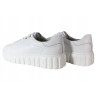 Półbuty Sneakersy T.SOKOLSKI W24-284 Skóra Białe Lico