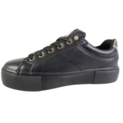 Sneakersy Damskie Big Star NN274209 Czarne Lico