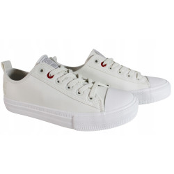 Trampki Damskie Big Star JJ274007 Białe Lico