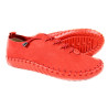 Sneakersy Półbuty Damskie T.Sokolski W23-550 Skóra Czerwony Nubuk