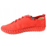 Sneakersy Półbuty Damskie T.Sokolski W23-550 Skóra Czerwony Nubuk