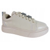 Półbuty Sneakersy Damskie VINCEZA 72300 Skóra Beż Lico