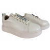 Półbuty Sneakersy Damskie VINCEZA 72300 Skóra Beż Lico
