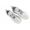 Półbuty Sneakersy Damskie VINCEZA 72300 Skóra Białe Lico