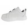 Półbuty Sneakersy Damskie VINCEZA 72300 Skóra Białe Lico