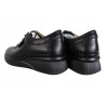 Półbuty Sneakersy Damskie VINCEZA 7922 Skóra Czarne Lico