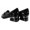 Półbuty Damskie VINCEZA 58299 Skóra Czarny Lakier