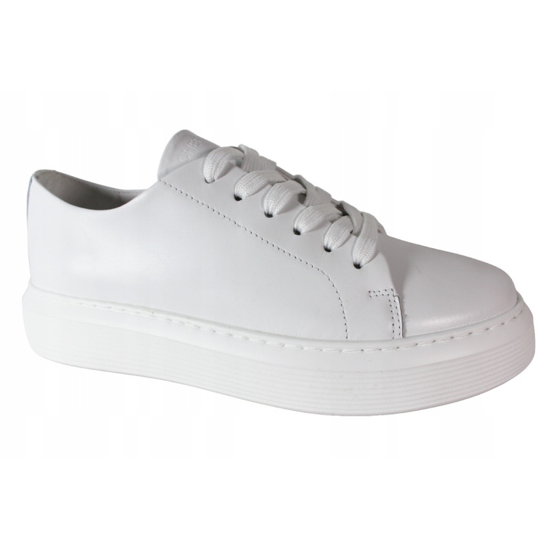 Sneakersy Chebello 4361 Skóra Białe Lico