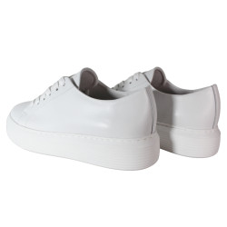 Sneakersy Chebello 4361 Skóra Białe Lico