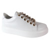 Sneakersy Chebello 4362 Skóra Białe Lico