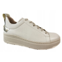 Sneakersy Damskie Karino 4541 Skóra Beż Lico