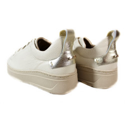 Sneakersy Damskie Karino 4541 Skóra Beż Lico