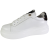 Sneakersy Damskie Chebello 4719 Skóra Białe Lico