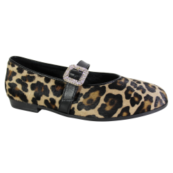 Baleriny Damskie Chebello 4698 Panterka