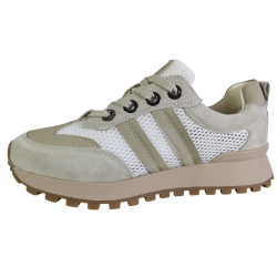 GOODIN SZ-041 Sneakersy Damskie Skóra Naturalna Białe Ażurowe