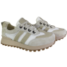 GOODIN SZ-041 Sneakersy Damskie Skóra Naturalna Białe Ażurowe