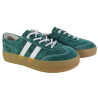 Sneakersy Goodin GD-XF-167 Skóra Zielony Zamsz