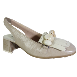 Sandały Hispanitas HV253945 Skóra Cervo-V25 Taupe