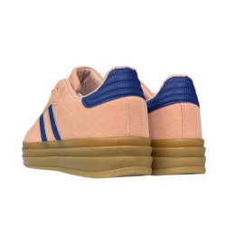 Sneakersy Półbuty Damskie 8816 Różowy Zamsz