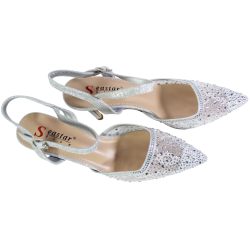 Sandały Damskie Seastar CC241P Srebrne