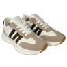 Sneakersy Półbuty Damskie Ideal Shoes 8903 Beż Panterka