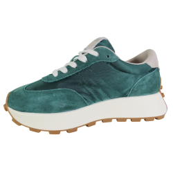 Sneakersy Damskie Vinceza 66720 Skóra Zielony Zamsz