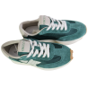 Sneakersy Damskie Vinceza 66720 Skóra Zielony Zamsz