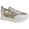 Sneakersy Damskie Vinceza 58510 Beż Złoty