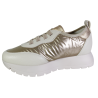 Sneakersy Damskie Vinceza 58510 Beż Złoty