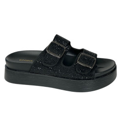 Klapki Damskie Goodin NF-7496 Czarne