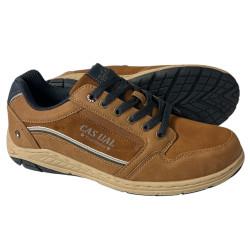 Półbuty Sneakersy Męskie EMAKS W5016-D Brąz