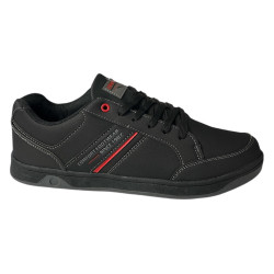 Półbuty Sneakersy Męskie Fashion 9AF-2304 Czarne