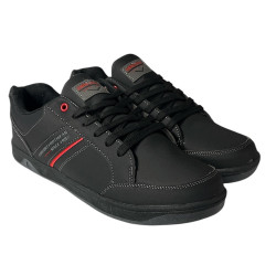 Półbuty Sneakersy Męskie Fashion 9AF-2304 Czarne