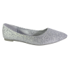 Balerinki Damskie Seastar CC200 Srebro