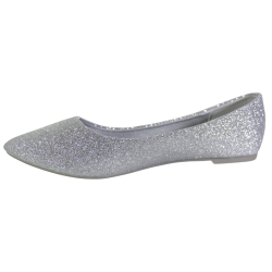 Balerinki Damskie Seastar CC200 Srebro