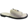 Klapki Damskie Boccato 0414-10950 Skóra Złote Lico