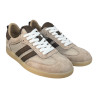 Sneakersy Półbuty Damskie GOODIN SZ-044 Skóra Brąz Zamsz