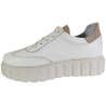 Sneakersy Damskie Simen 7630A Skóra Beż Lico