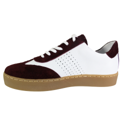 Sneakersy Damskie Simen 7291A Skóra Białe Lico