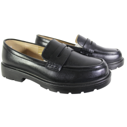 Półbuty Damskie Cathay Moda 2115-1 Czarne Lico
