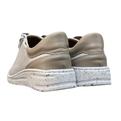 Półbuty Sneakersy Damskie Wasak 0720 Skóra Białe Lico