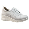 Półbuty Sneakersy Damskie Wasak 703P Skóra Białe Lico