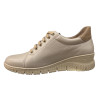 Półbuty Sneakersy Damskie Wasak 0703 Skóra Beż Lico